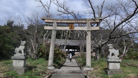 山口神社の鳥居