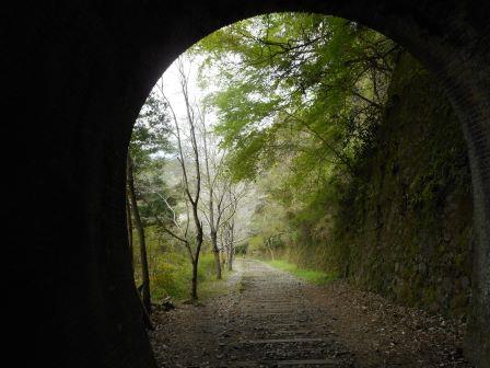 長尾山第2トンネル出口
